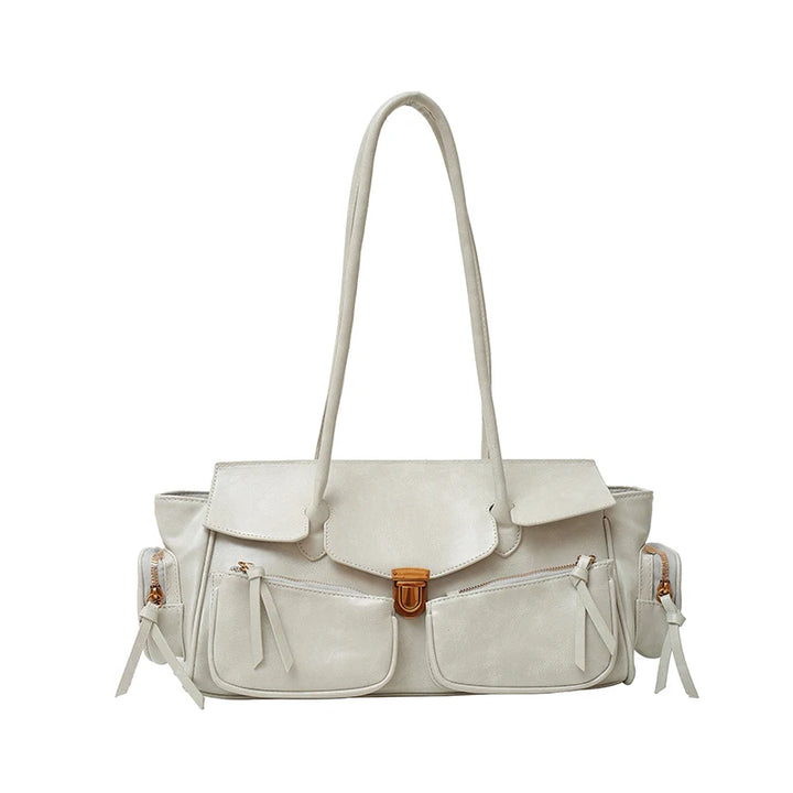 Multi Pockets Large Capacity Satchels 2025 Winter Latest Luxury Handbags