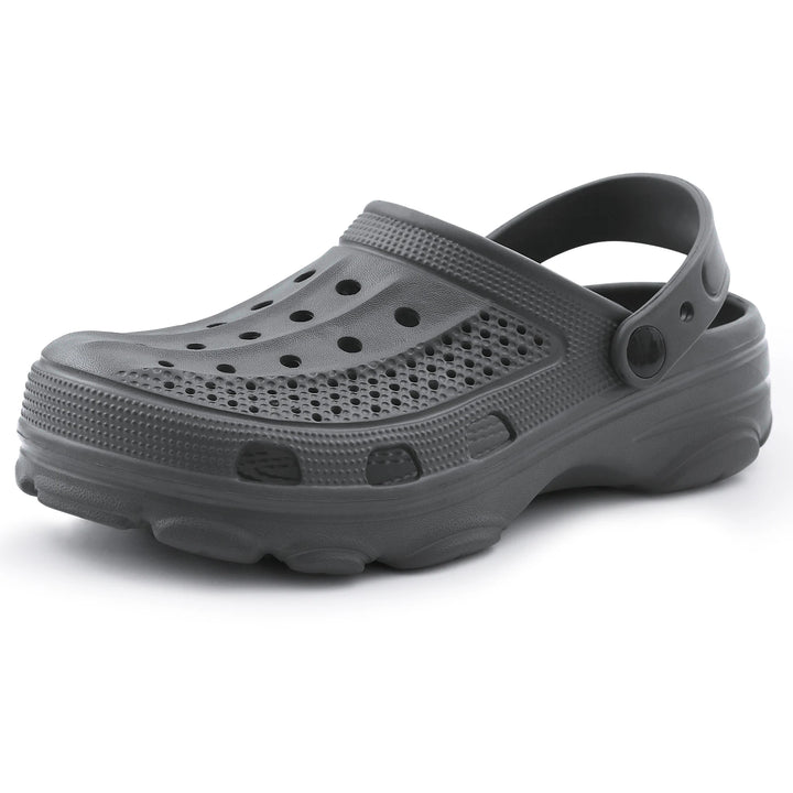 Men Clogs Slippers Outdoor Non-slip Home Holes Sandals