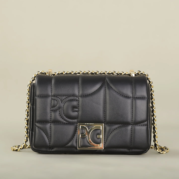 PG Fashion Classic Retro Women's PU Material Party Multi functional Crossbody Bag