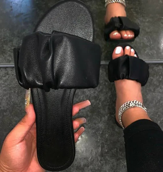 Luxury 2025 new women casual non-slip women flat ms slippers