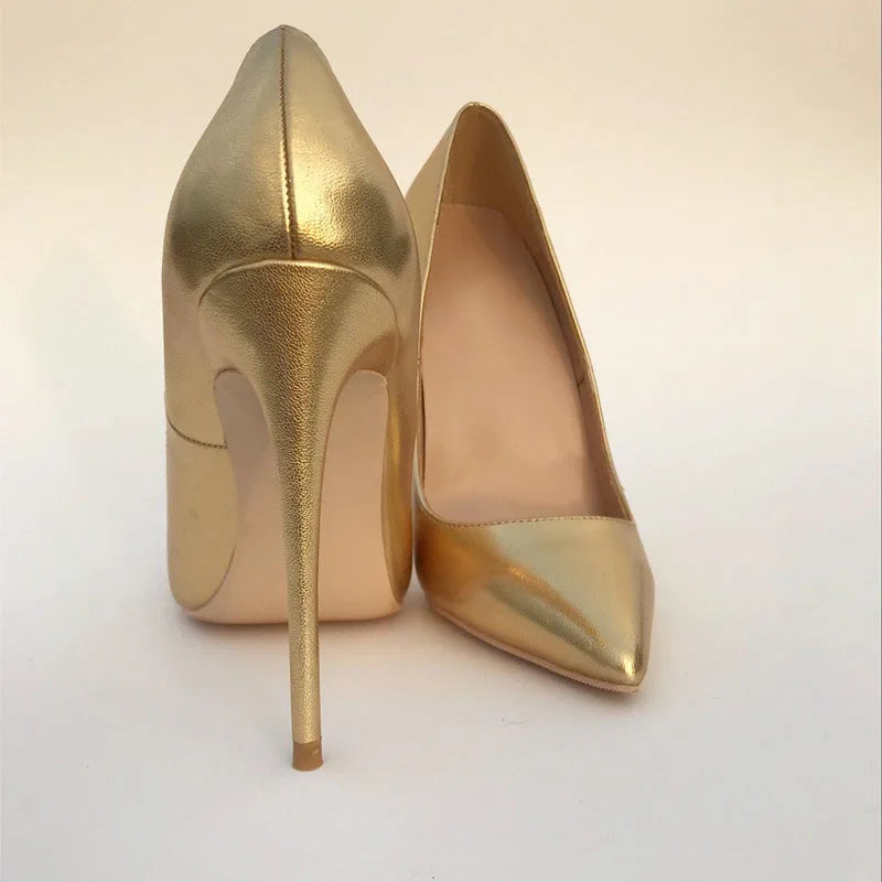 Gold Woman's Shoes