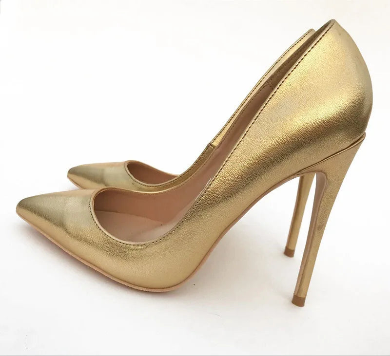 Gold Woman's Shoes