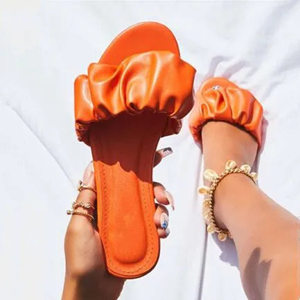 Luxury 2025 new women casual non-slip women flat ms slippers