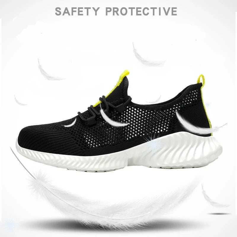 Work Boots Breathable Safety Shoes
