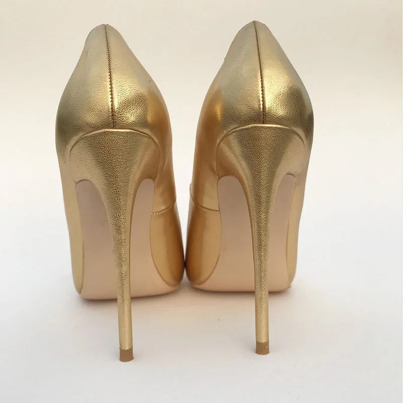 Gold Woman's Shoes