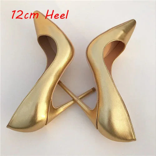 Gold Woman's Shoes