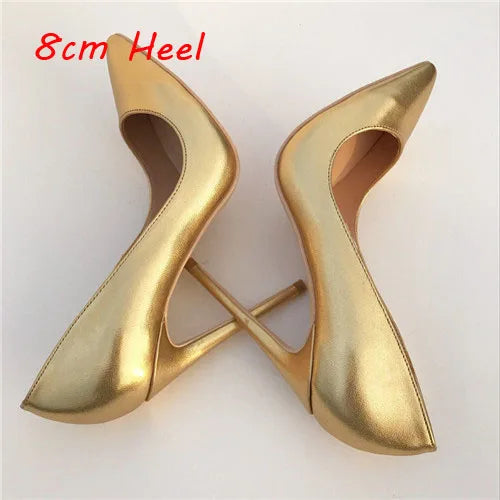 Gold Woman's Shoes