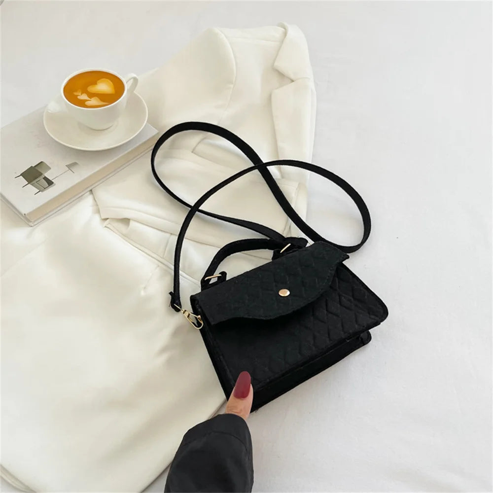 Design Ladies Underarm Bag Clutch Solid Color Female Totes Handbag