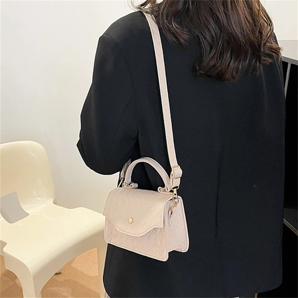 Design Ladies Underarm Bag Clutch Solid Color Female Totes Handbag
