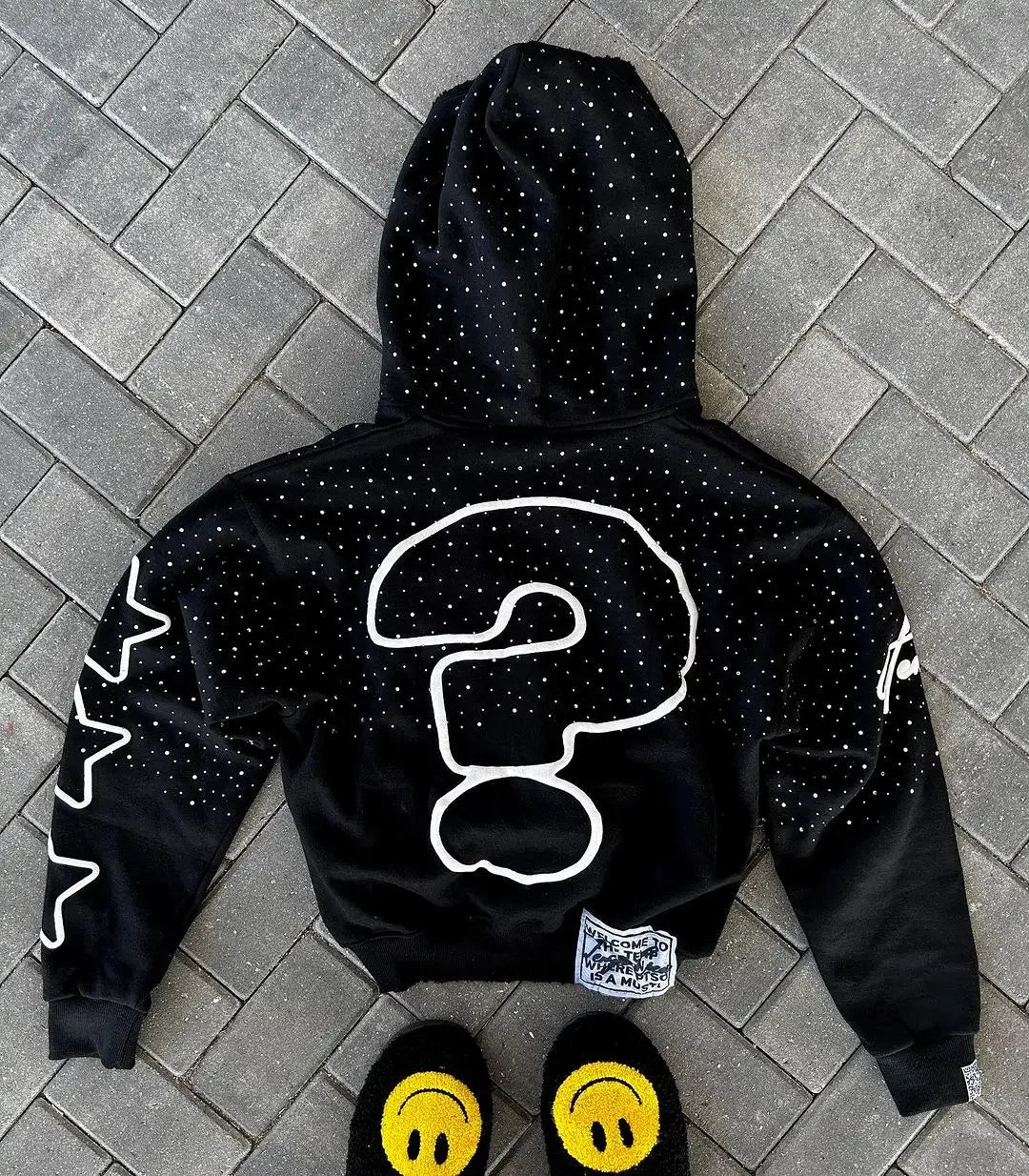 2025 American Sweater Men's and Women's Hip Hop Goth Casual Coat