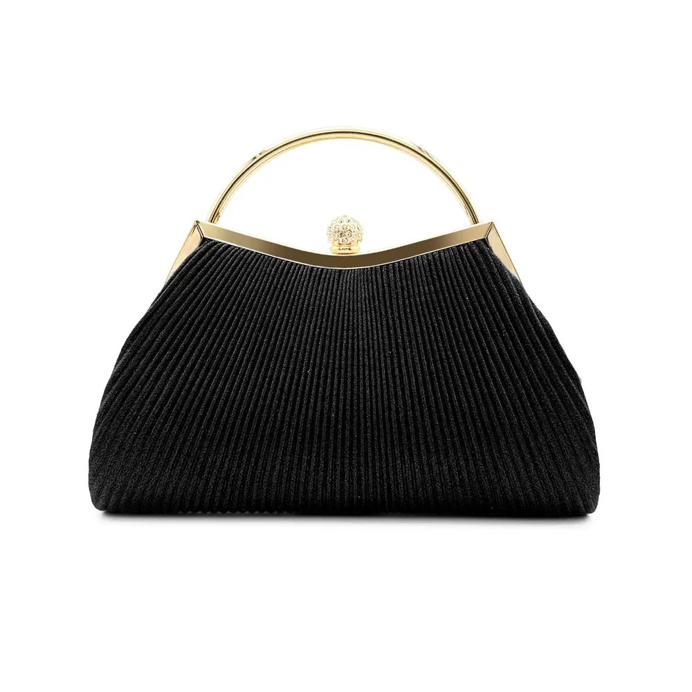 Women's party striped handbags, perfect bridal handbags for dances and party events