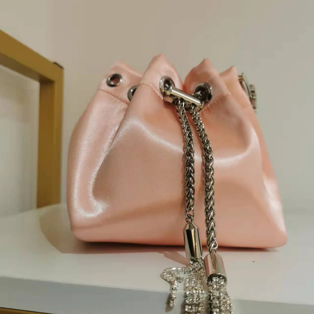 Shoulder Tassels Chains Handbags For Women Crossbady Bag