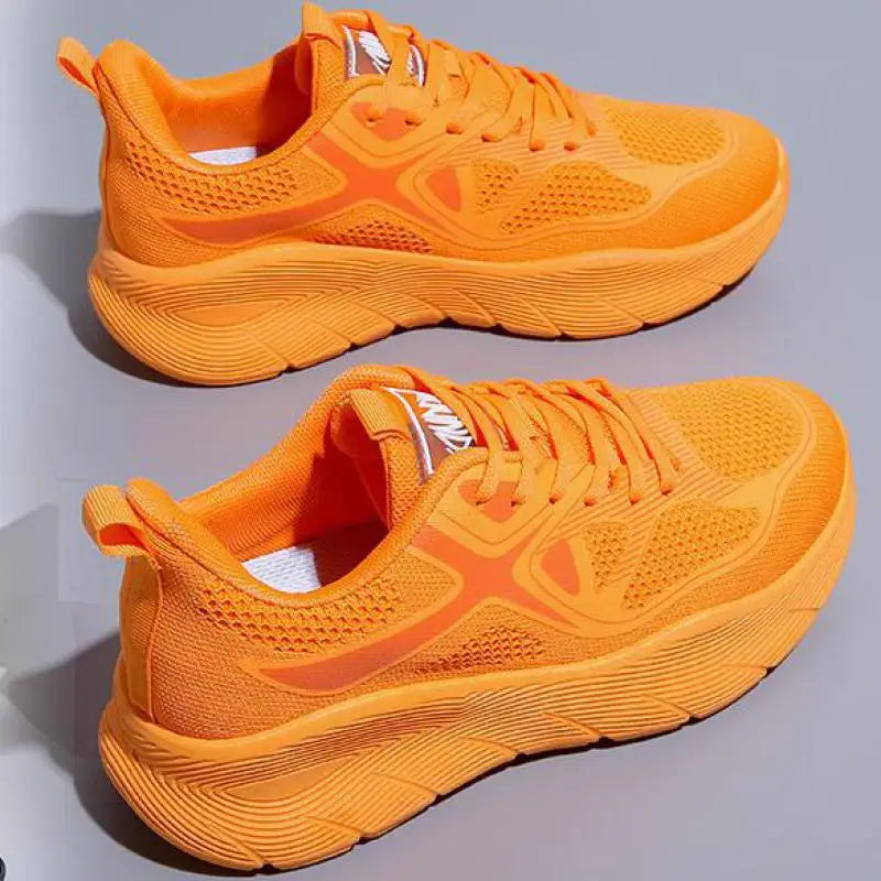 Spring Autumn Mesh Sneakers Soft-soled Ultra-light Running Shoes