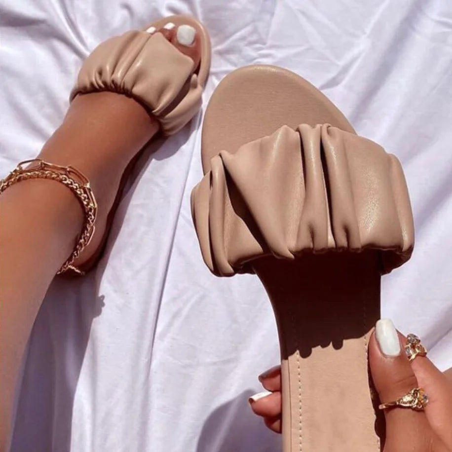Luxury 2025 new women casual non-slip women flat ms slippers
