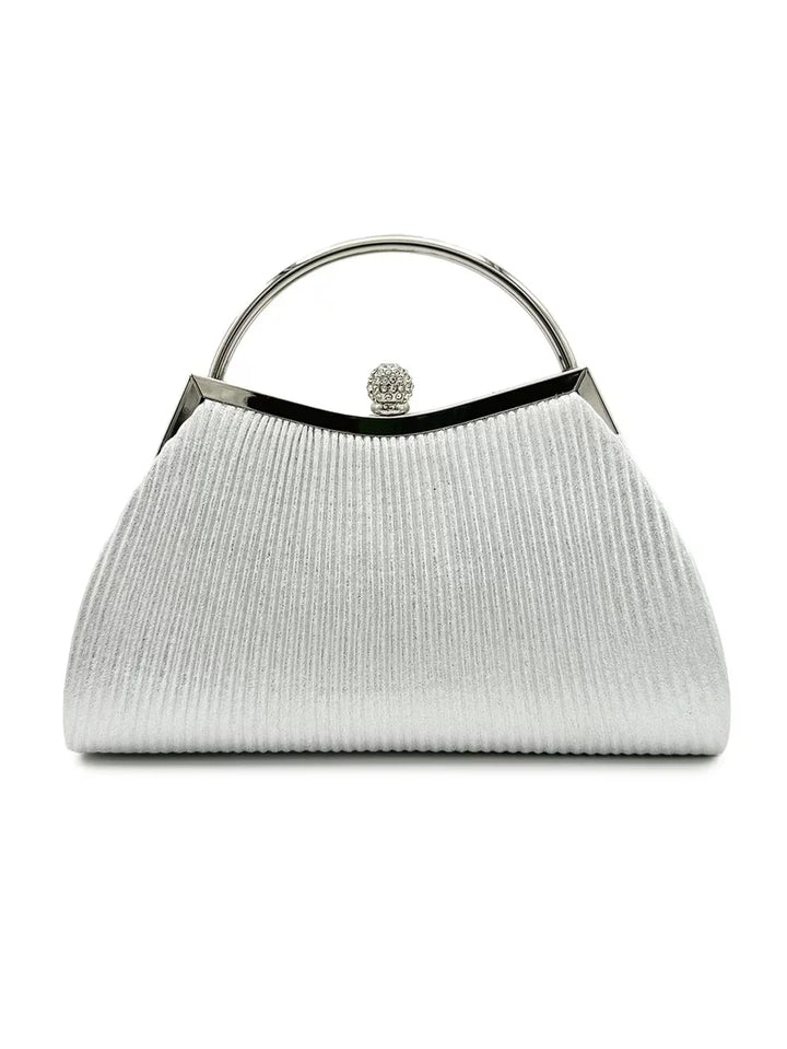 Women's party striped handbags, perfect bridal handbags for dances and party events