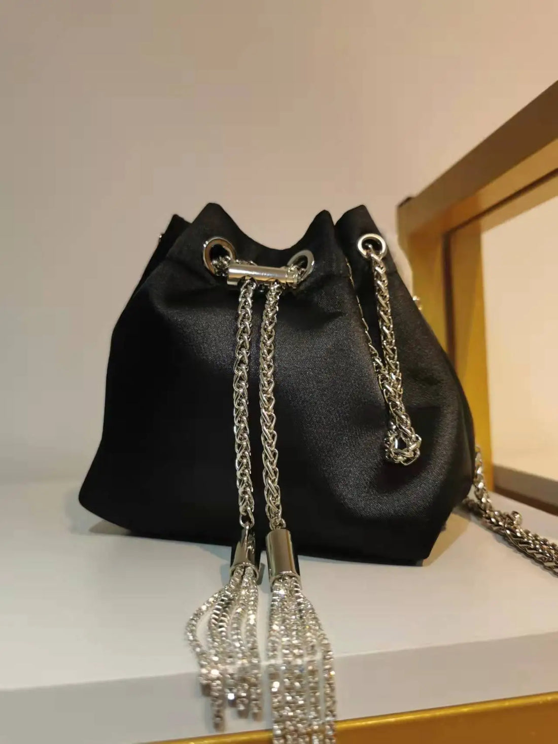 Shoulder Tassels Chains Handbags For Women Crossbady Bag