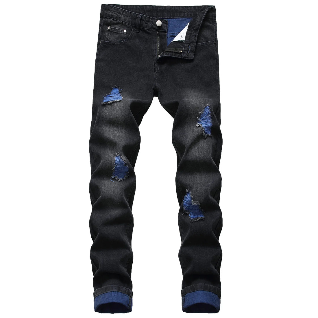 High Quality Men Casual Jeans Paint Designer