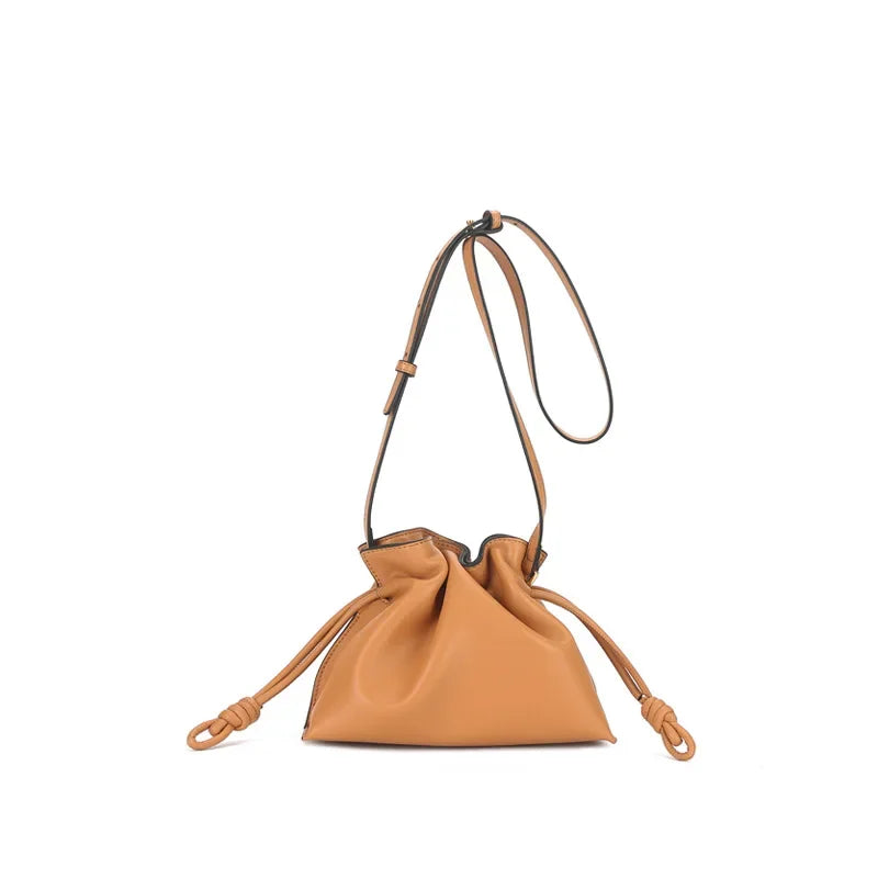 2025 New Fashionable Simple Crossbody Bucket Bag Women's