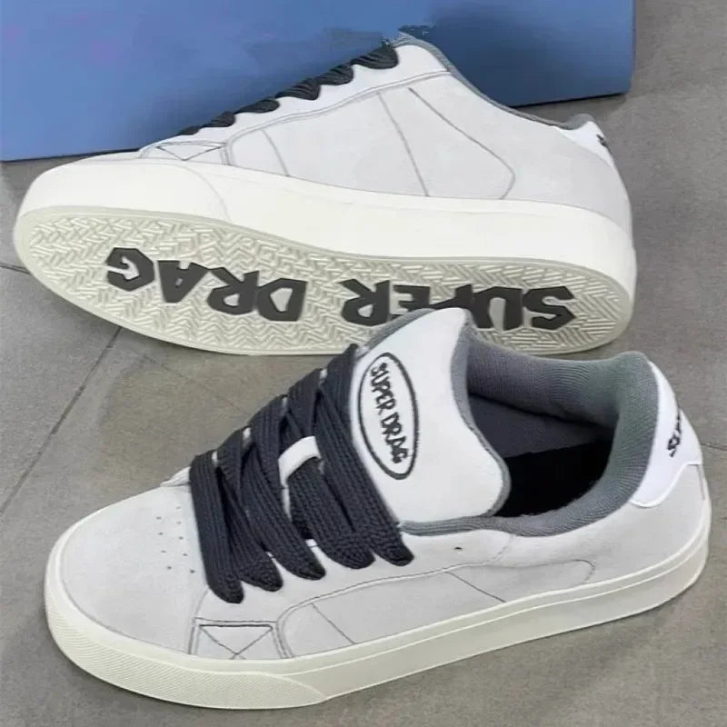 Fashion Women Casual Shoes Low Cut Lace-Up