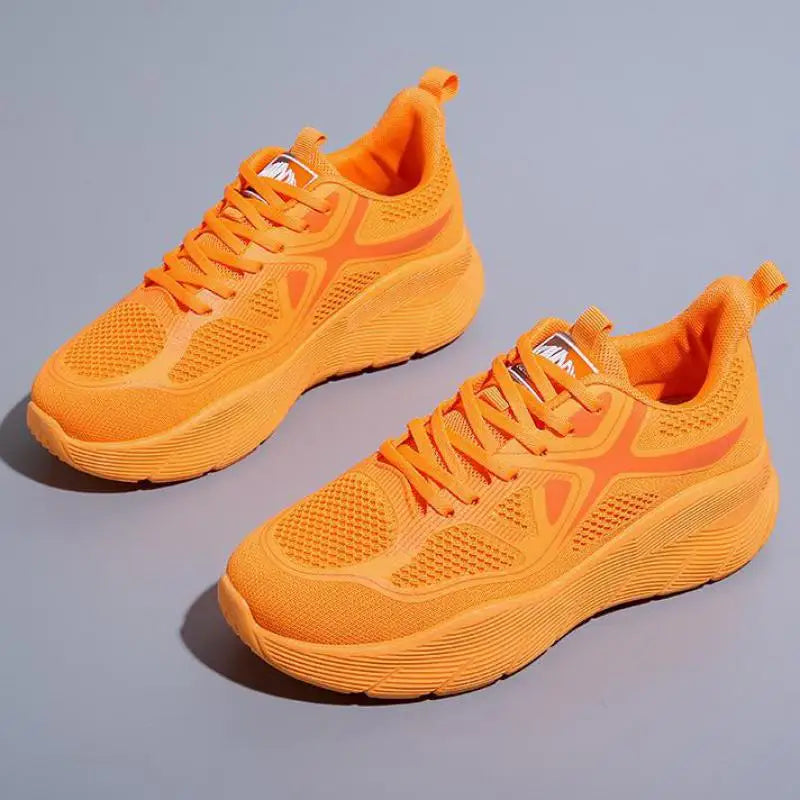Spring Autumn Mesh Sneakers Soft-soled Ultra-light Running Shoes