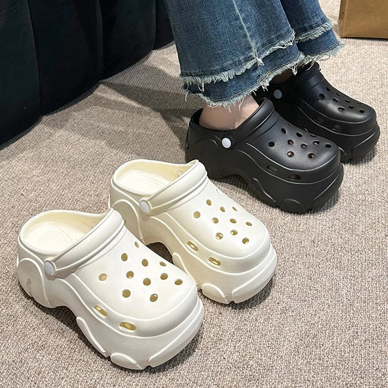 Sandals Women Summer Soft Thick Bottom Beach Garden Shoes Woman