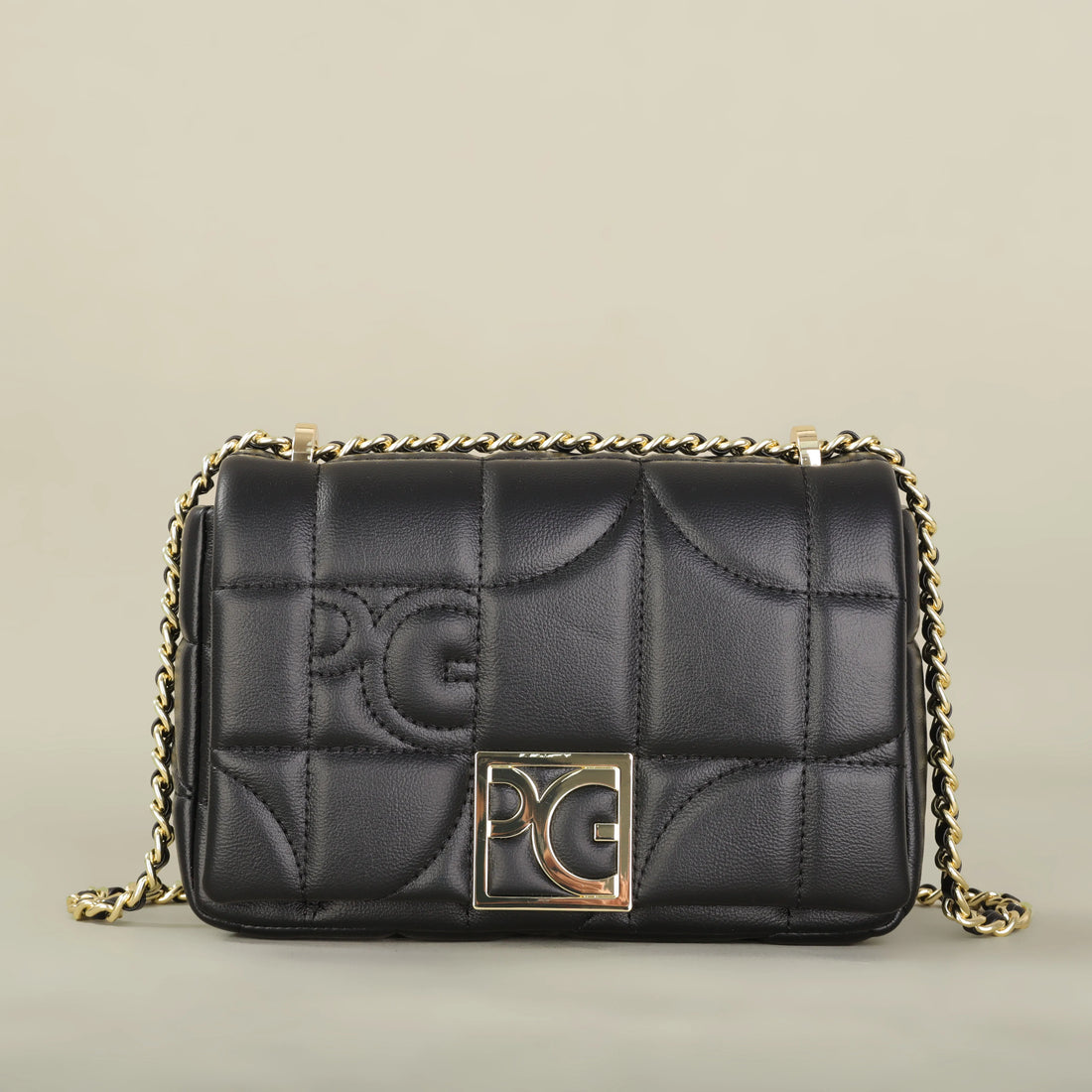 PG Fashion Classic Retro Women's PU Material Party Multi functional Crossbody Bag
