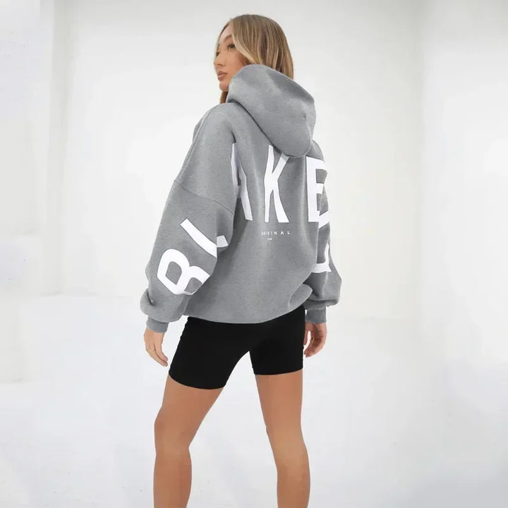 Sweater Women Super Large Hooded Sweatshirt Long Sleeved Y2K Top