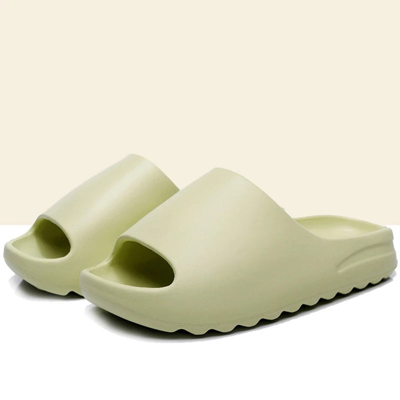 Casual Platform Slides Summer Beach Slippers EVA Hollow Sports House Shoes