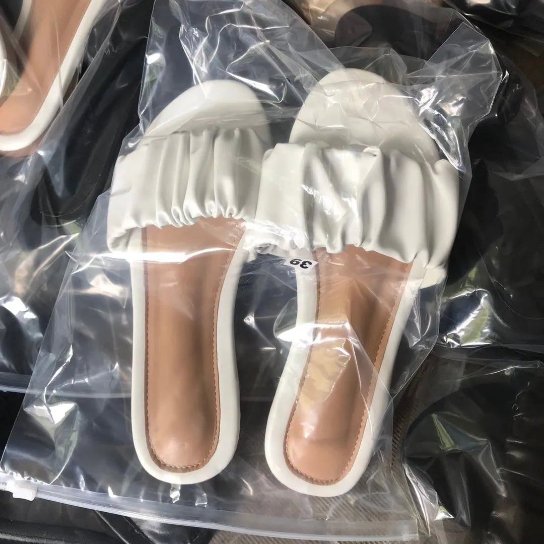 Luxury 2025 new women casual non-slip women flat ms slippers