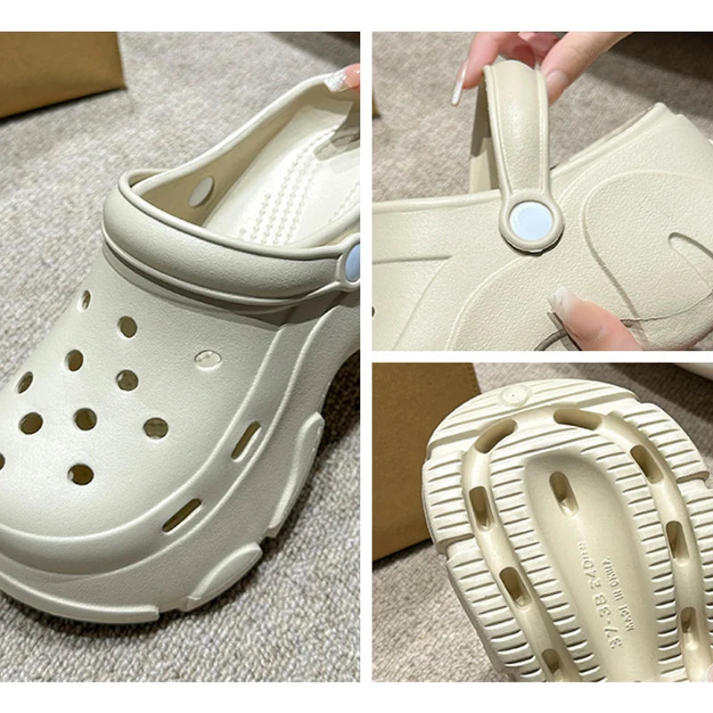Sandals Women Summer Soft Thick Bottom Beach Garden Shoes Woman