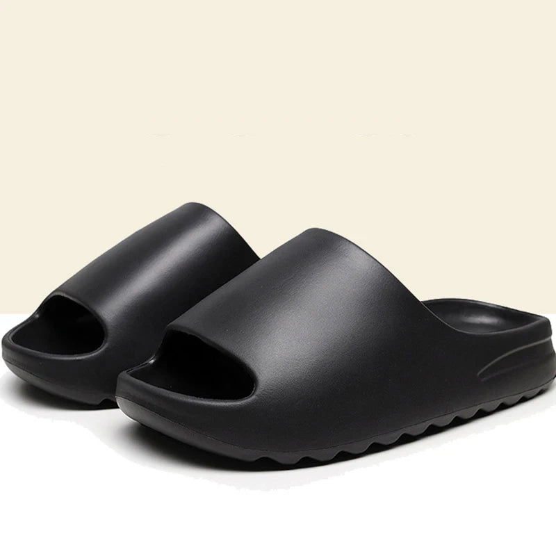 Casual Platform Slides Summer Beach Slippers EVA Hollow Sports House Shoes