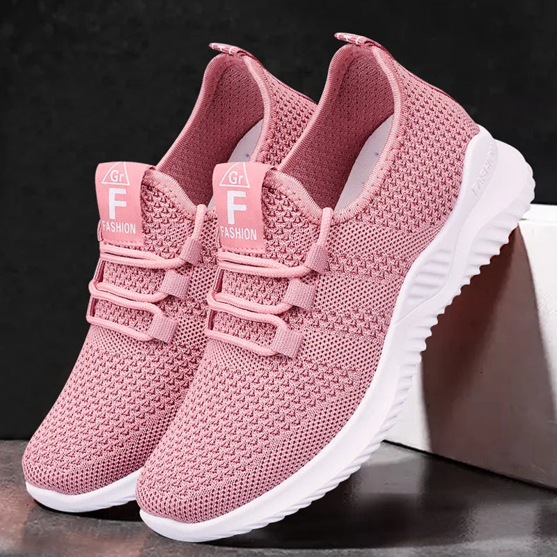 2025 Sport Running Shoes Air Mesh Breathable Walking Women Sneakers