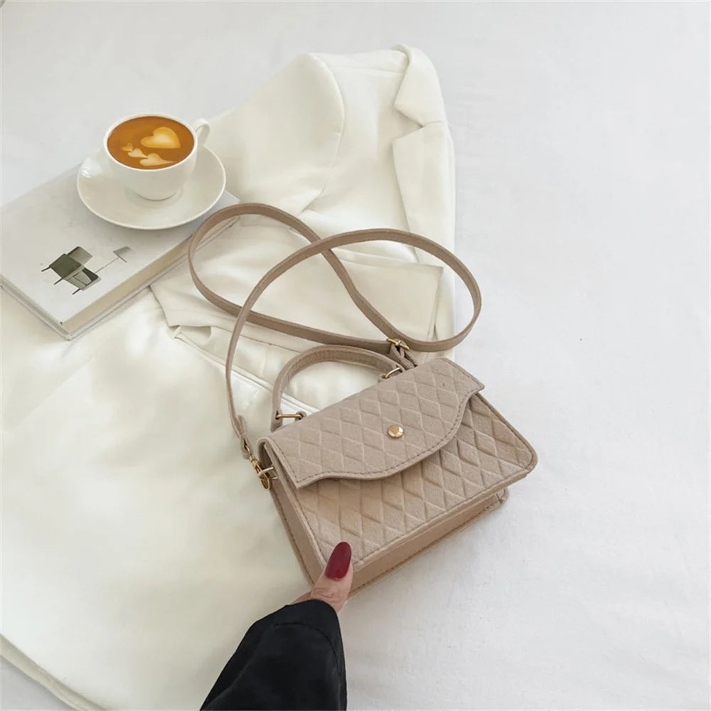 Design Ladies Underarm Bag Clutch Solid Color Female Totes Handbag