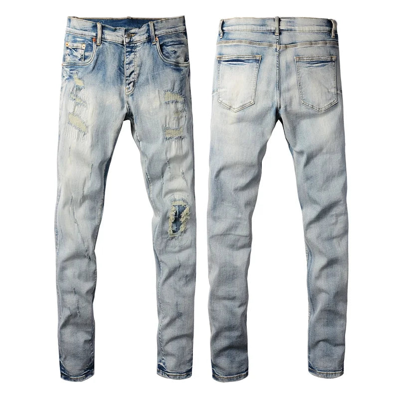 2025 Purples Man jeans brand high street
