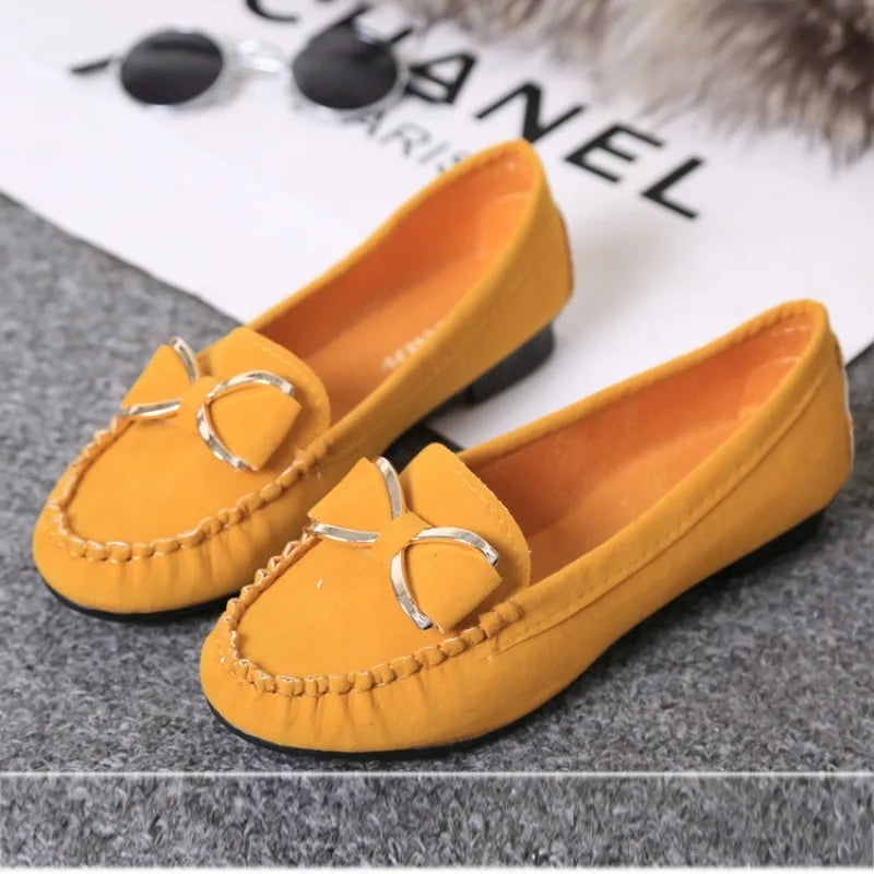 Ladies Elegant Butterfly-Knot Comfortable Shoes Women Soft Classic Office Shoes