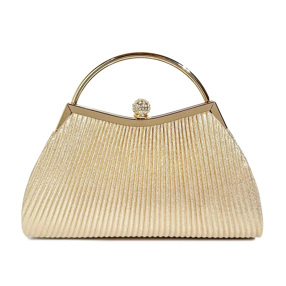 Women's party striped handbags, perfect bridal handbags for dances and party events