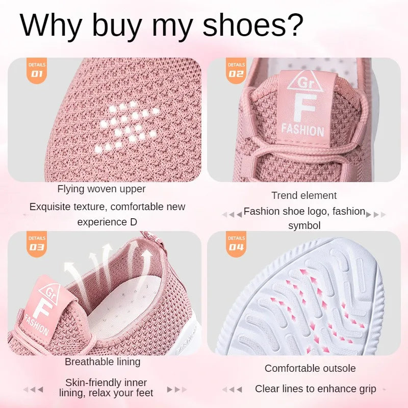 Walking Women Sneakers Comfortable  Fashion Casual Sneakers