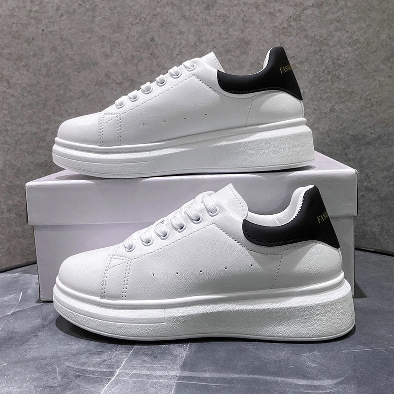 Spring and Autumn Fashion New PU Breathable Casual Women's