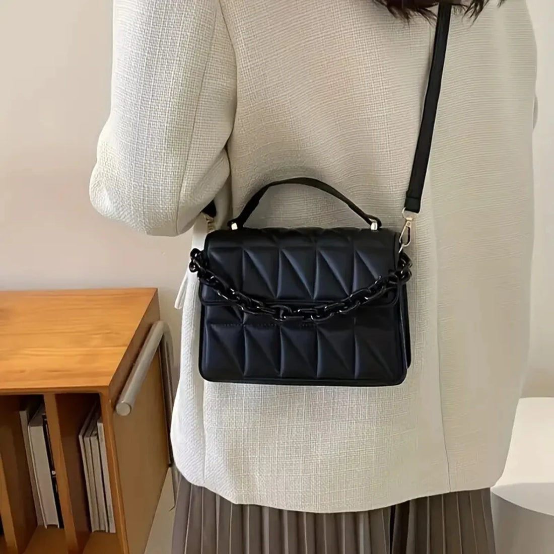 Diamond chain handbag women's fashion